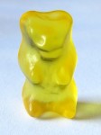 Yellow Gummy Bear Closeup