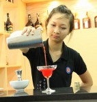 Female Bartender