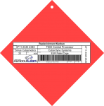 Kanban on Metal Plate