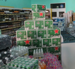Drinks in Store in Cuba