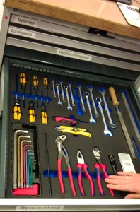 5S tool drawer