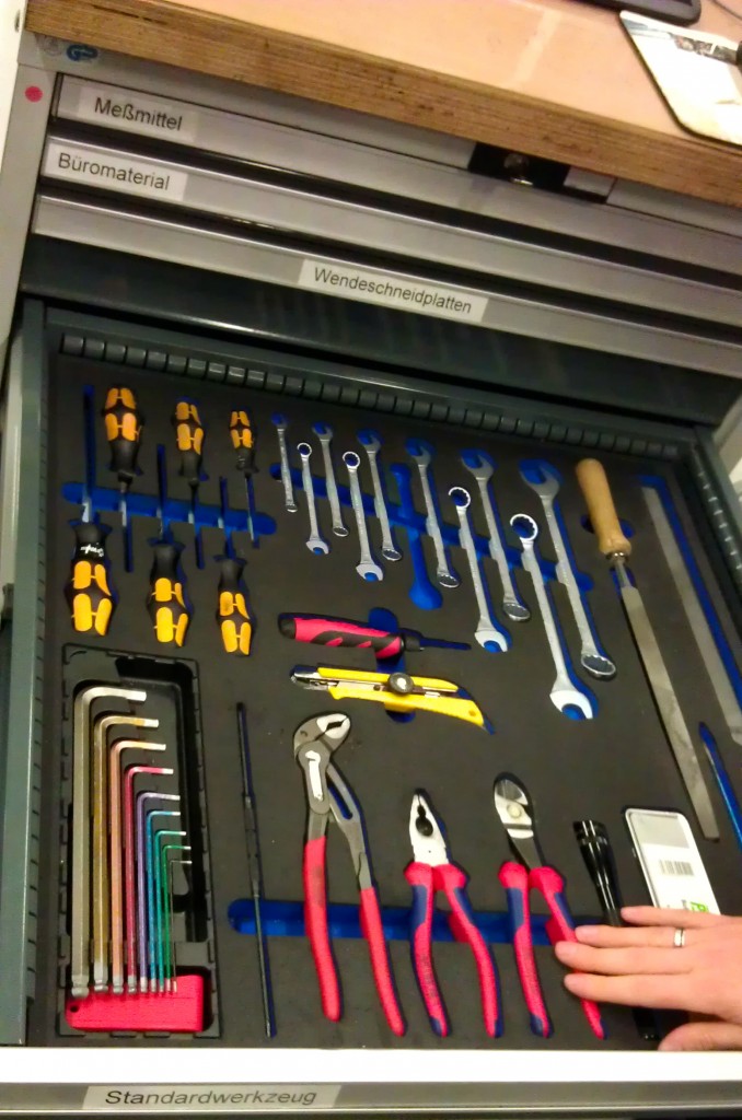 5S tool drawer