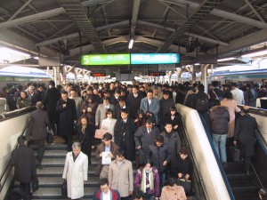 Rush Hour in Tokyo