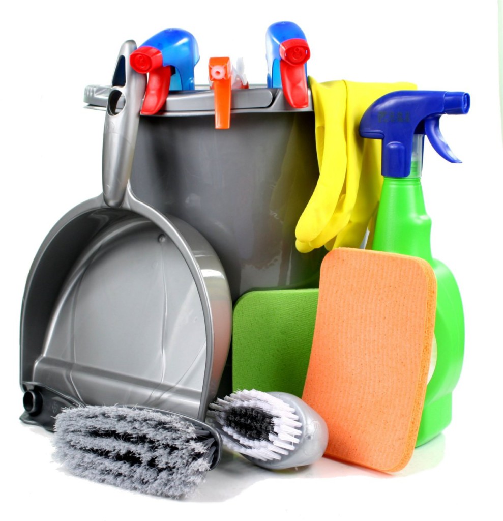 Cleaning Tools in Bucket 2