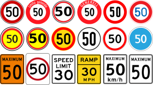 Speed Limit Signs