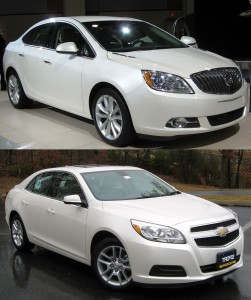 Buick Verano Chevrolet Malibu