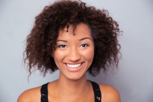 Smiling woman