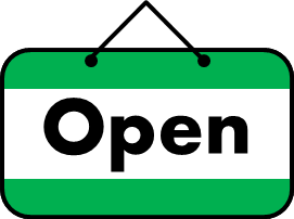 Open Sign