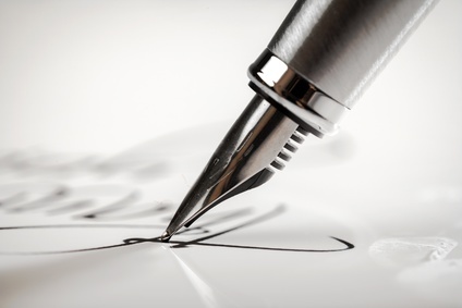 Fountain Pen Writing