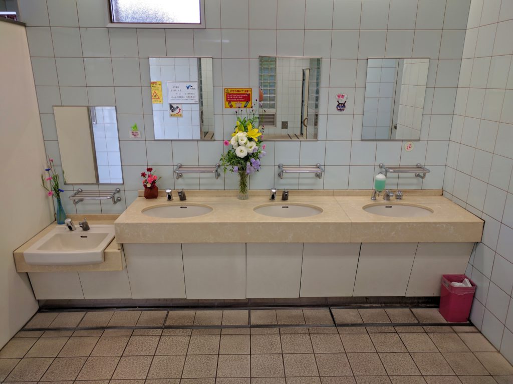 Kyushu Public Toilet Sink Area