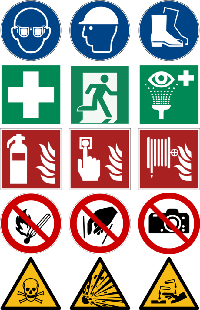 Selection of Warning Labels