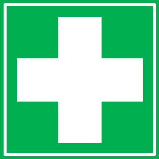 First Aid Green Cross