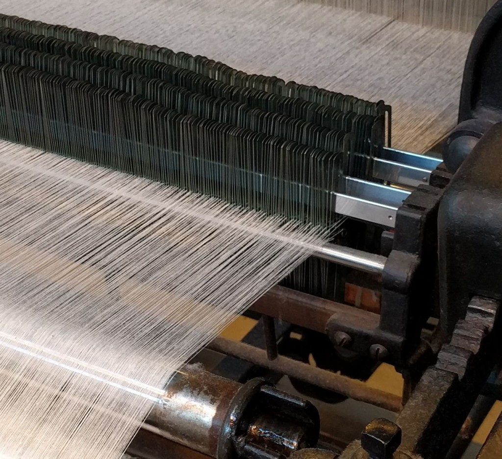 Toyoda Model G Automatic Loom Detail Warp Break Stop