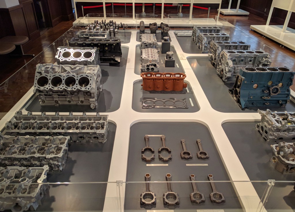 Nissan Engine Block Display