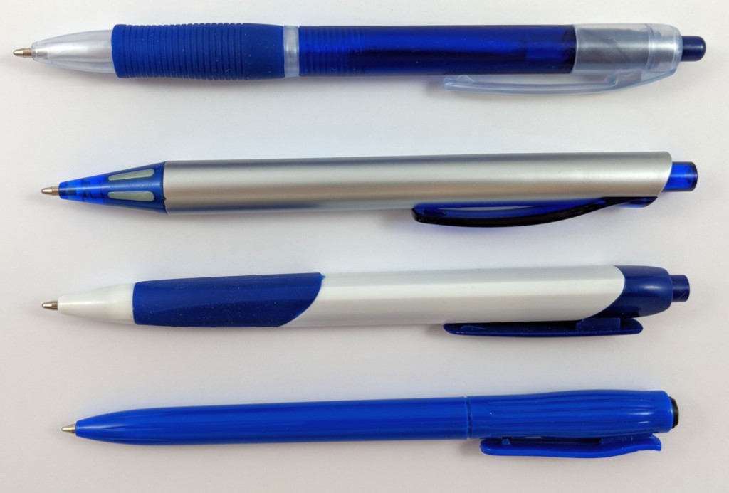 Different Ballpoint Pens