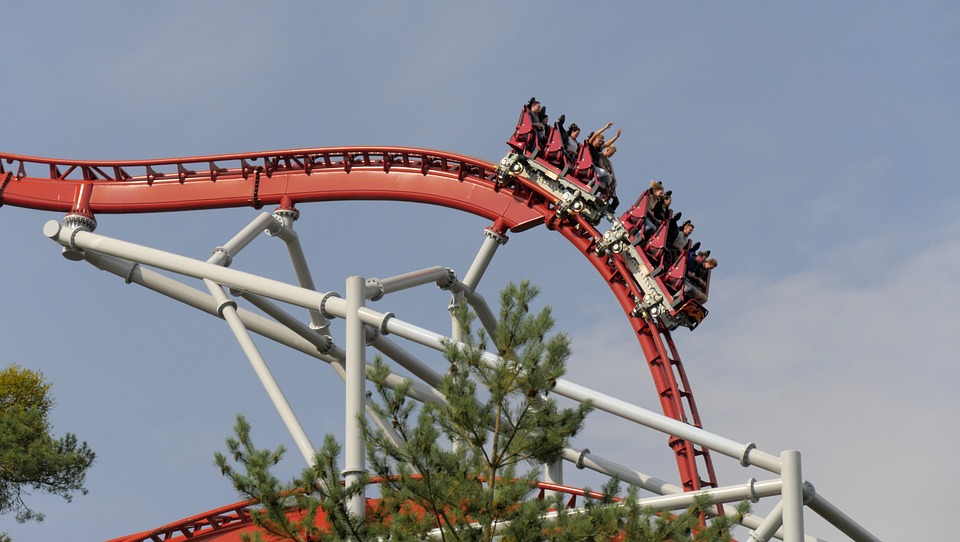 Red Roller Coaster