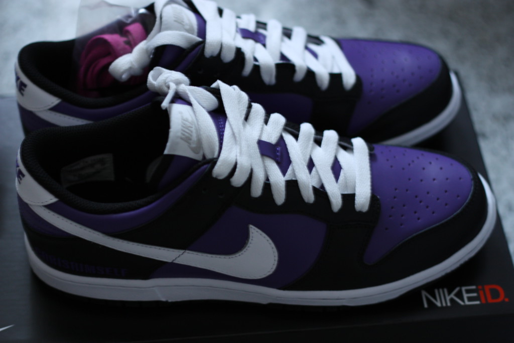 NikeID customized shoe