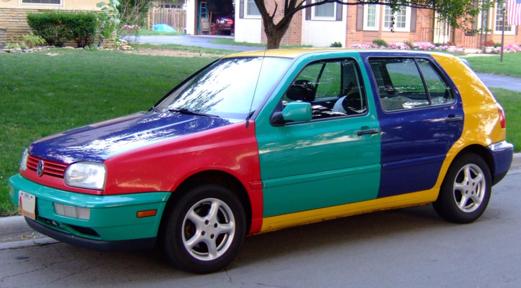 VW Golf Harlequin