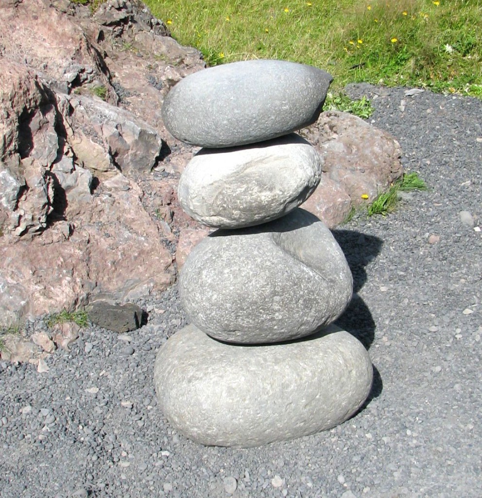 Rock Stacking Iceland