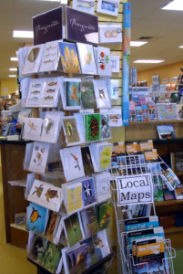 Spinner Rack in Bookstore