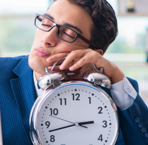 Sleepy manager with Clock