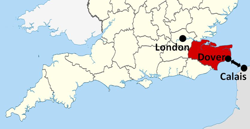Kent Dover Calais
