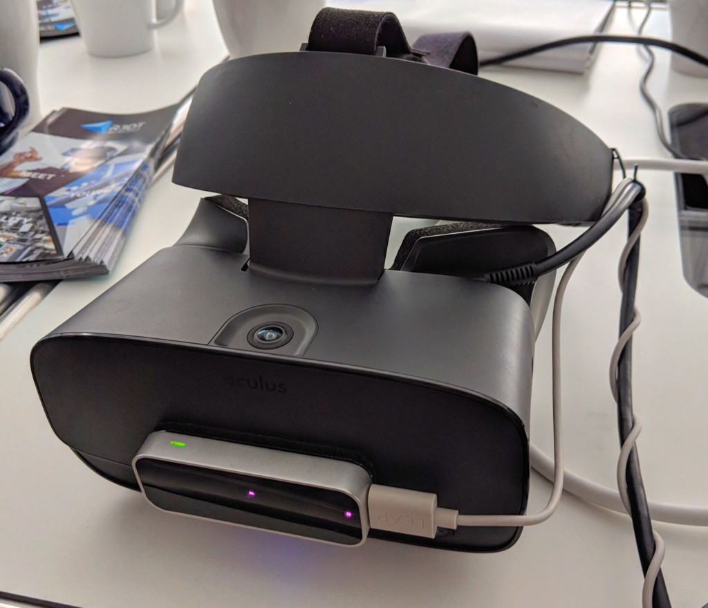R3DT Oculus Rift and Leap