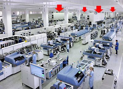 Siemens Amberg Shop Floor Press Photo
