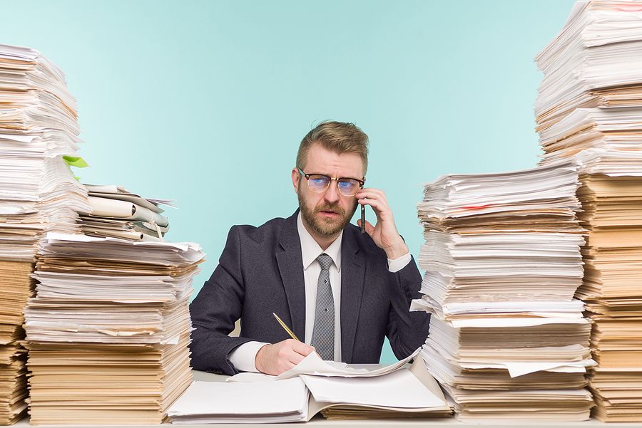 Paperwork overload