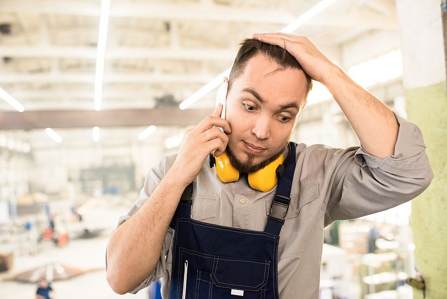 Confused Worker