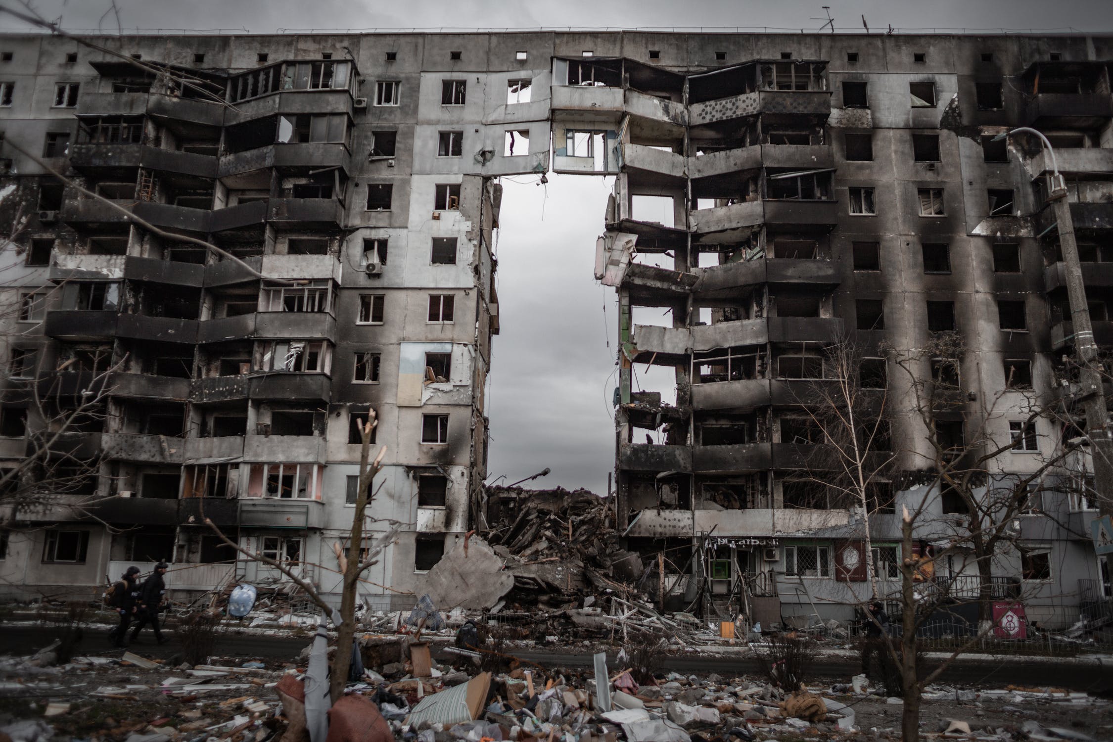 Destroyed Building Ukraine