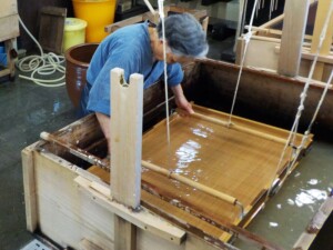 Japanese paper making