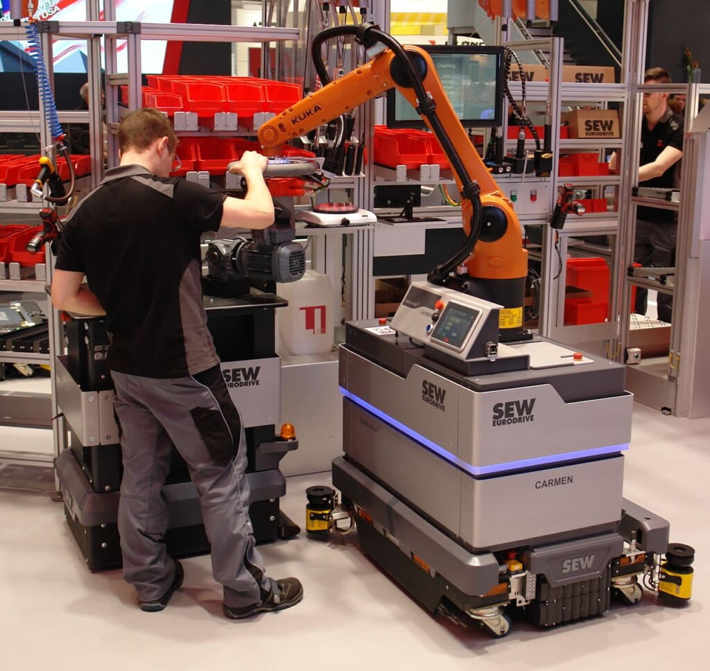 Mobile Robots at SEW Eurodrive