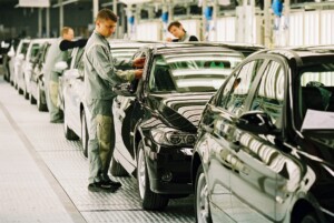 BMW Leipzig Assembly line